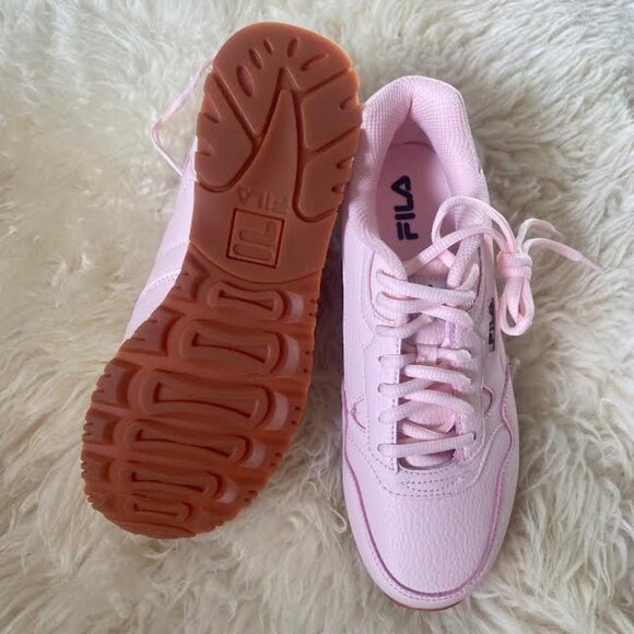 NEW FILA Women 8 Cress Casual  Comfy Sneakers Athletic Shoes in Pink Blush - Picture 3 of 4